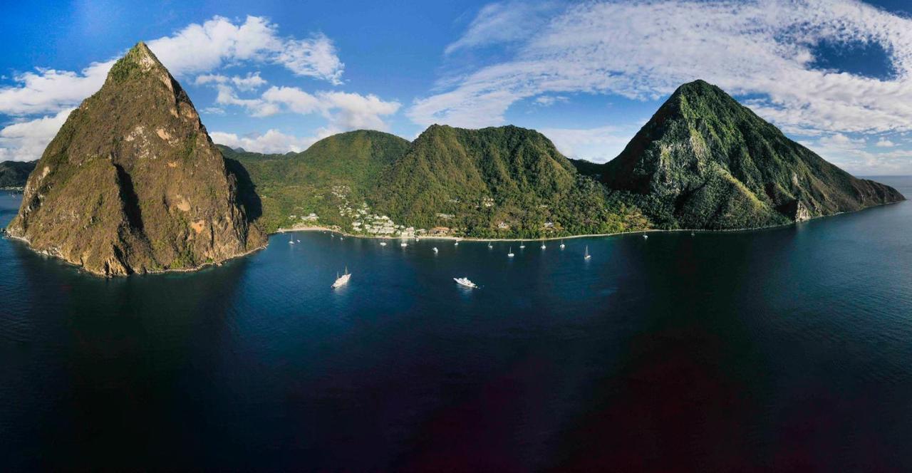 Arc En Ciel Villa Soufrière Exteriör bild